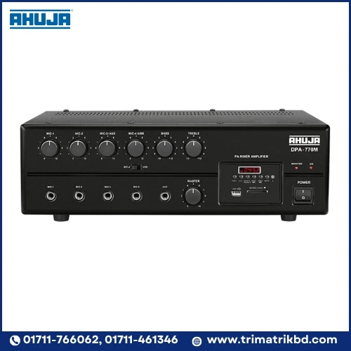 Ahuja DPA-770M Amplifier With Bluetooth&USB options (75watts)