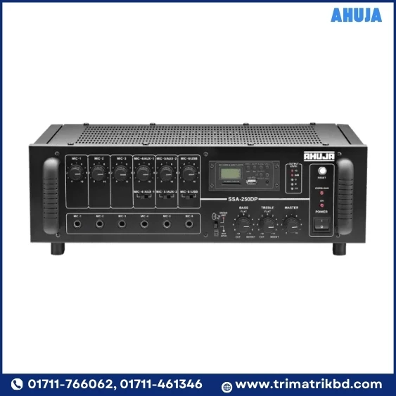 Ahuja SSA-250DP Amplifier with Bluetooth & USB options (250watts)