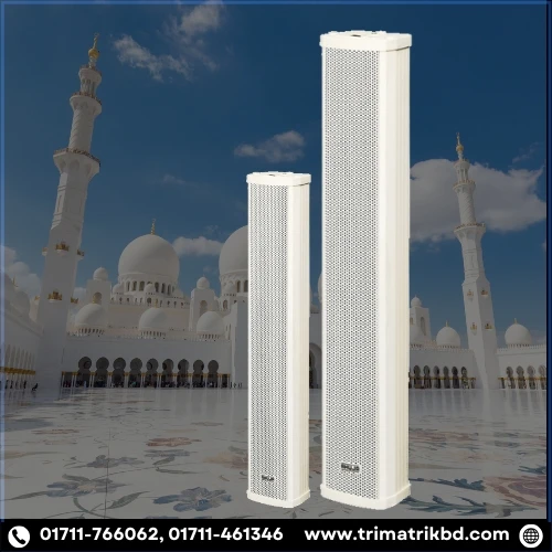 Ahuja ASC-320T 20W/100V PA Column Speaker White Color