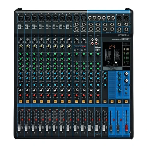 Yamaha MG16XU 16-channel Mixer console with USB and FX