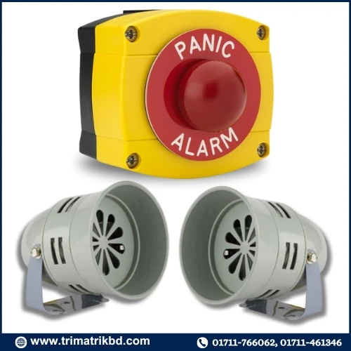 Emergency Alarm System SOS Emergency Panic 220dB  Alarm Package with 2 Siren