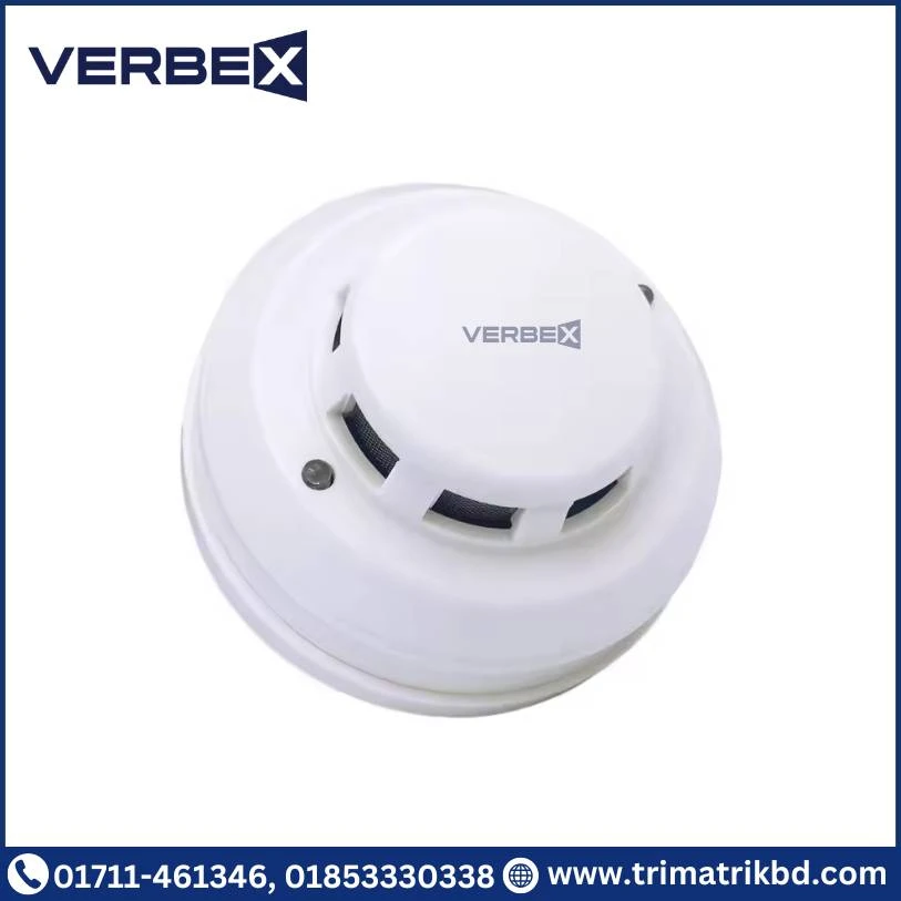 Verbex VT-WSD25 wired smoke detector optoelectirc sensor For Fire Security Alarm System