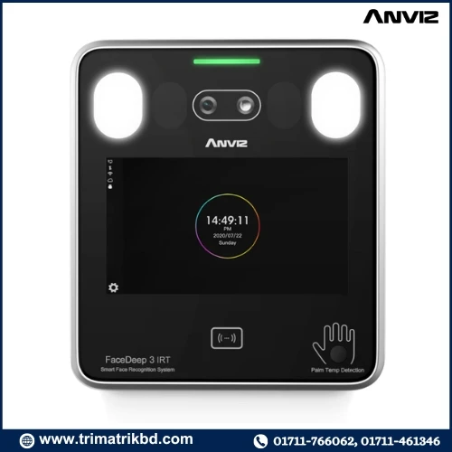 Anviz FaceDeep 3  IRT  Smart Face Recognition Terminal  with Body Temperature Detection