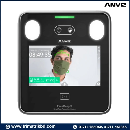 Anviz FaceDeep 3 Smart Face Recognition and Access Control Terminal