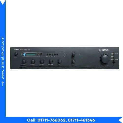 Bosch PLE-1ME060-3IN 60-Watt Mixer Amplifier with USB and Bluetooth