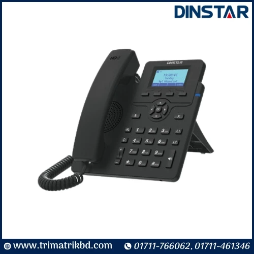 DINSTAR C60SP Entry Level POE IP Phone With Adapter