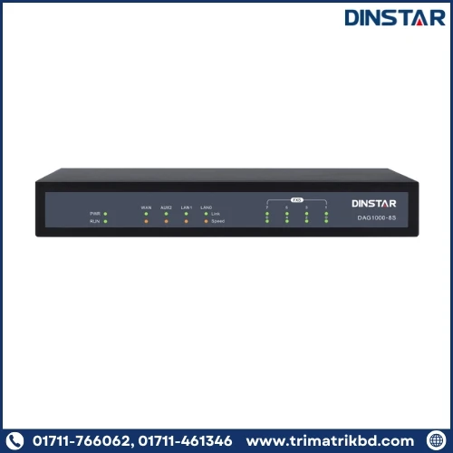 Dinstar DAG1000-8S FXS Analog VoIP Gateway