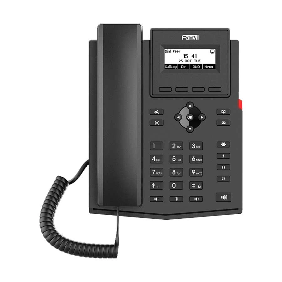 Fanvil X301P PoE IP Phone with Adapter