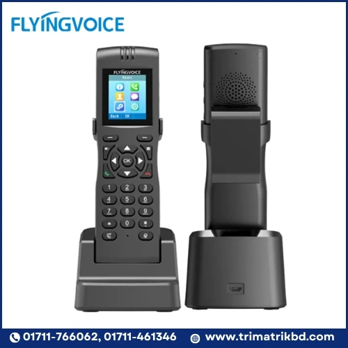 Flyingvoice FIP16Plus Portable Dual-Band IP Phone with Belt Clip