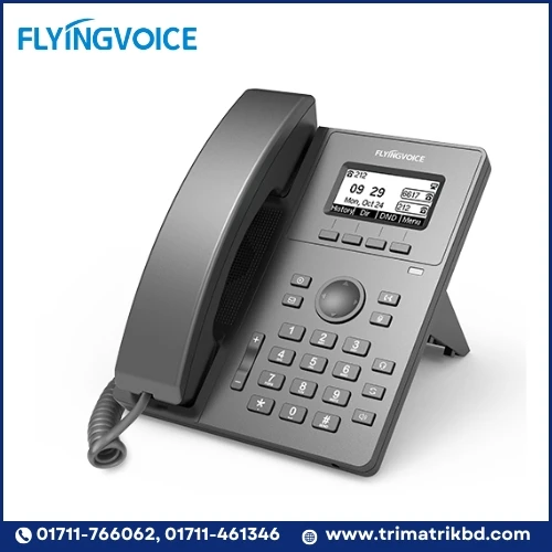 Flyingvoice P10P High Performance Entry-level IP Phone with Adapter