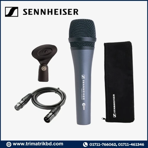 Sennheiser E 835 Professional Series Cardioid Handheld Dynamic Vocal Microphone