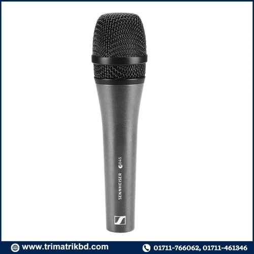 Sennheiser E 845 Professional Dynamic super-cardioid microphone for speech and vocals