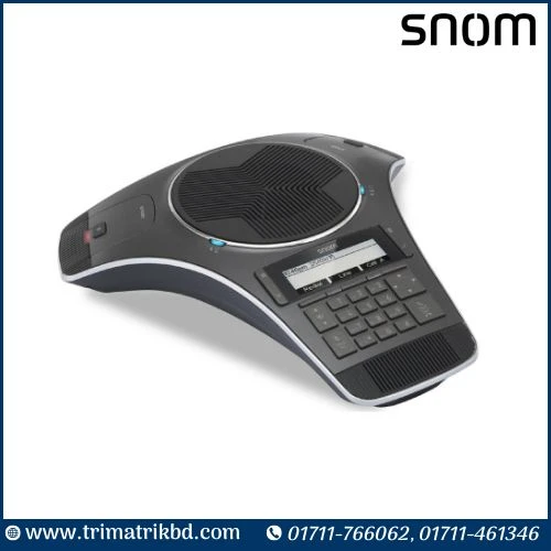 Snom C520 3-SIP gigabit  Poe VoIP Conference Phone  with with 2 detachable Microphone