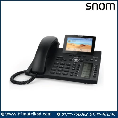 Snom D385N 2x Gigabit Desk phone set