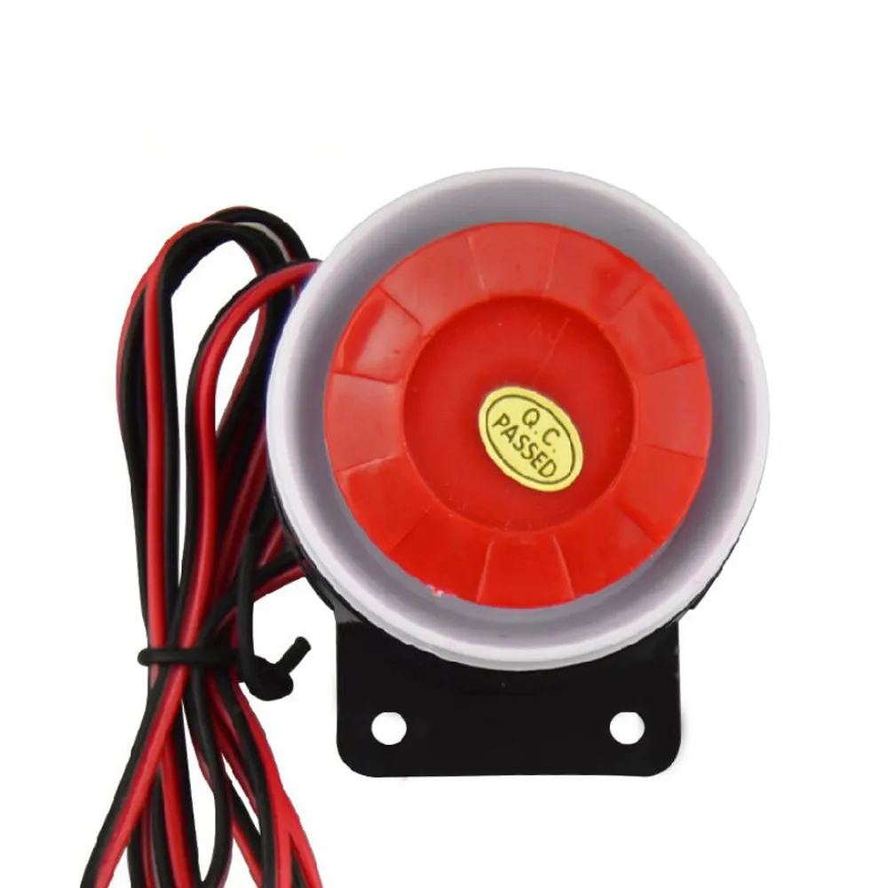 Wired Piezoelectric buzzer alarm 110dB horn