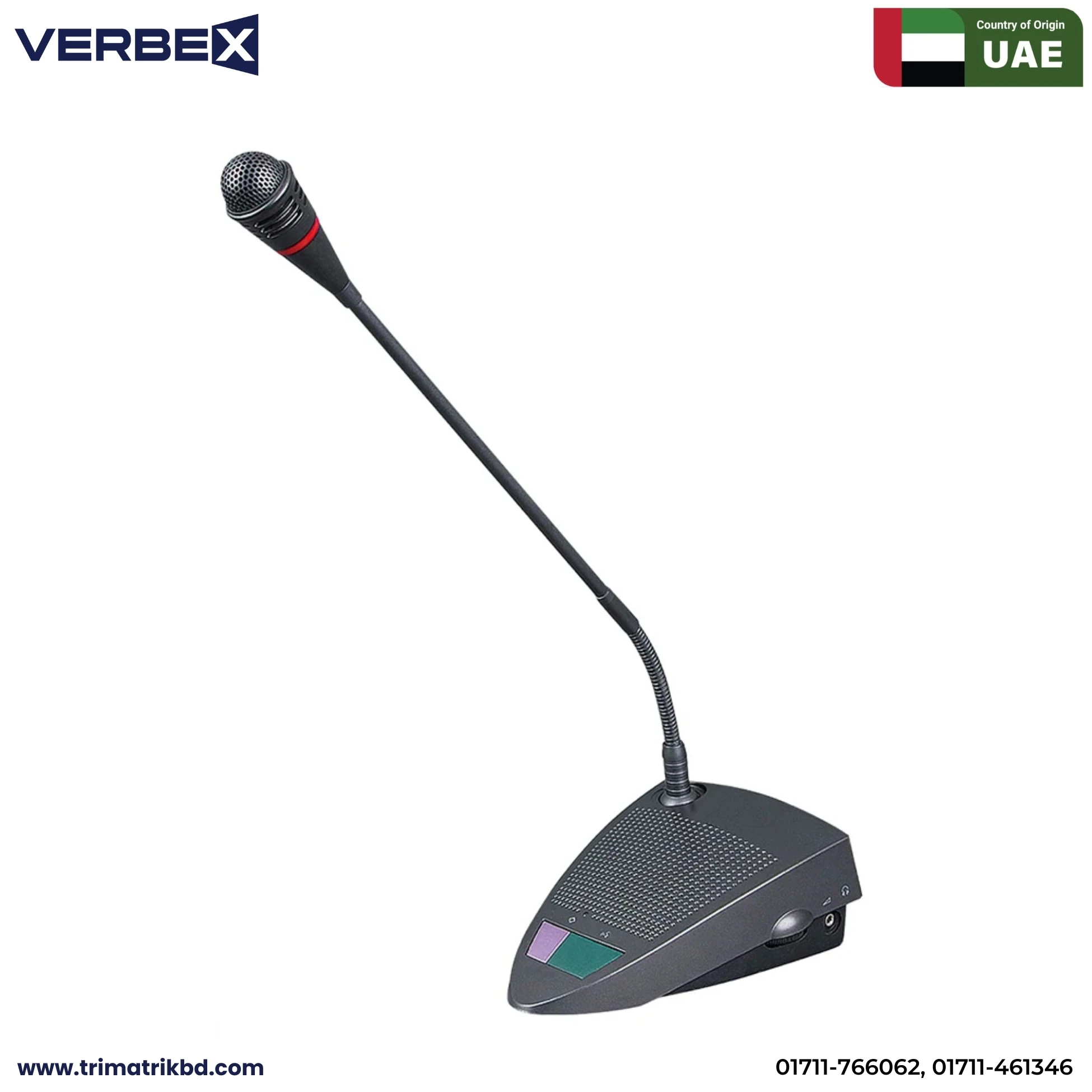 Verbex VT-801C Chairman Unit Microphone