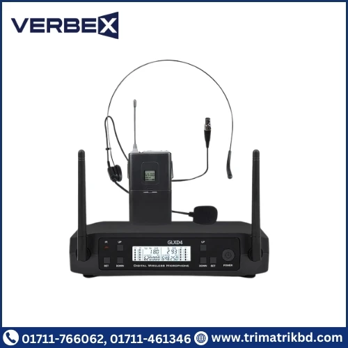 Verbex VT-GLXD4 UHF Wireless Microphone (1-Head)