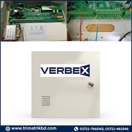 Verbex VT-GSM-V3 GSM/PSTN Dual Network Burglar Alarm System 16 Wired Zone & 16 Wireless Zone Intrusion Alarm System