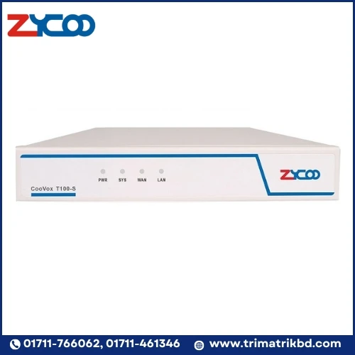 ZYCOO T100-A202 IP PBX with 2FXO