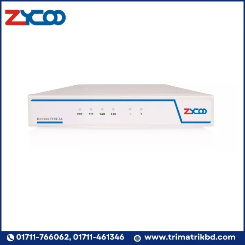 ZYCOO T100-A220 IP PBX with 2FXS