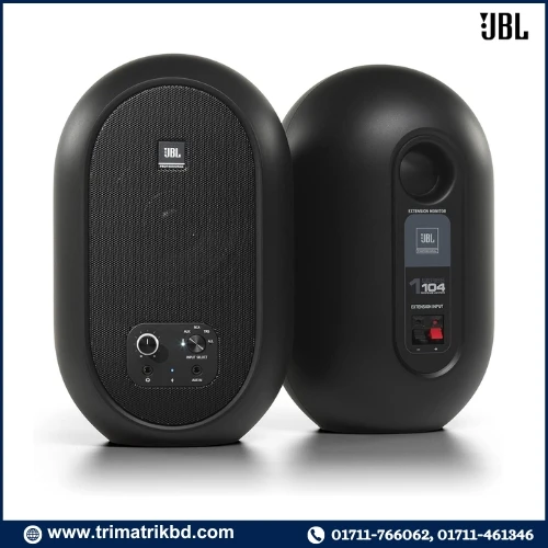 JBL 104-BT Compact Desktop Reference Monitors with Bluetooth