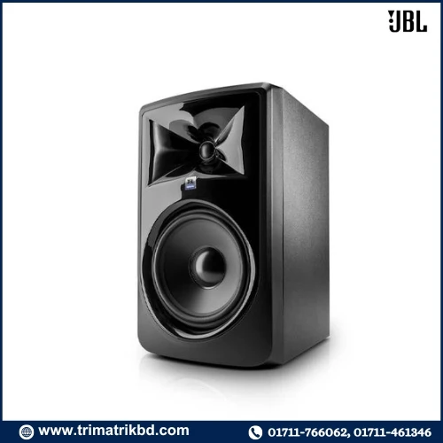 JBL Professional 308P MkII 8-Inch, 2-Way, Active Monitor Speaker for Near Field Music Production, Black